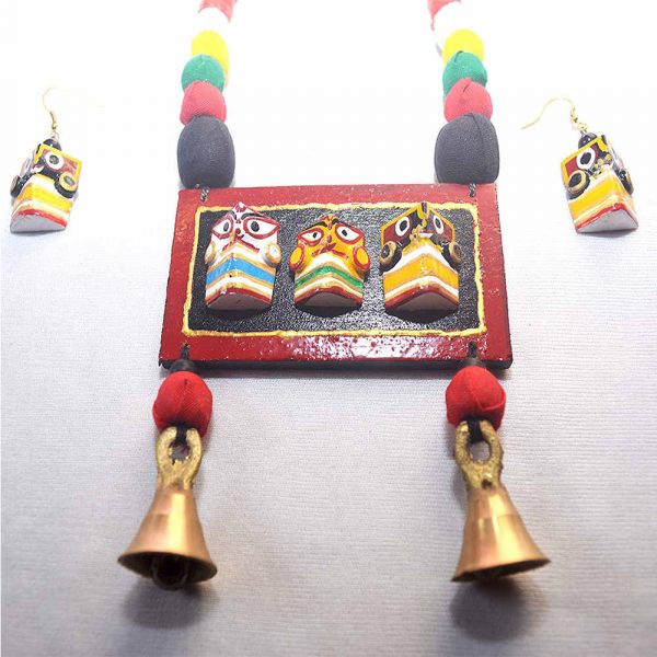 Karukala Jagannath Suvadra Balaram Necklace Set1 For Women