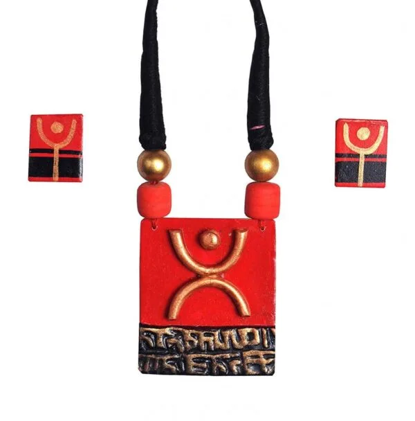 Karukala Roman Culture Wall Writing Necklace Sets1 - Image 3