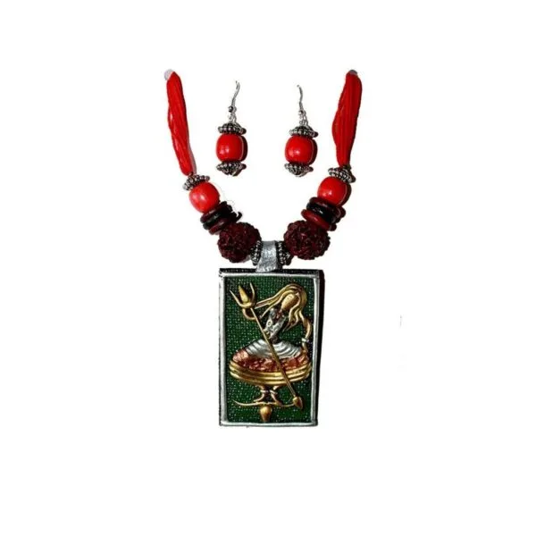 Karukala Exclusive No.1 Chandi Necklace Set For Women