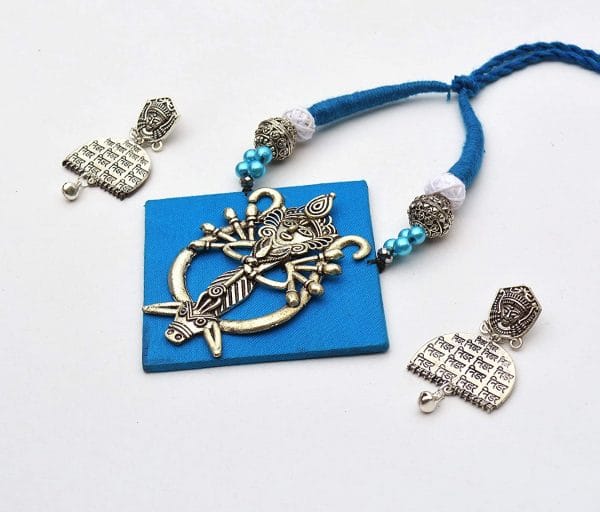Handmade Durga Original Oxidised Jewellery For Women3