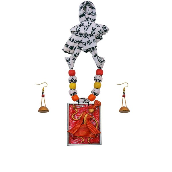 Assam Baul Figure Handicraft Jewellery Necklace