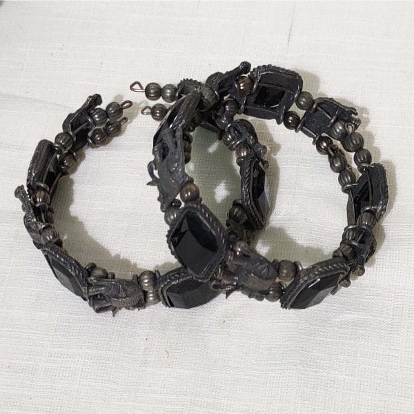 Oxidized Black Polish Bangles For Women And Girls