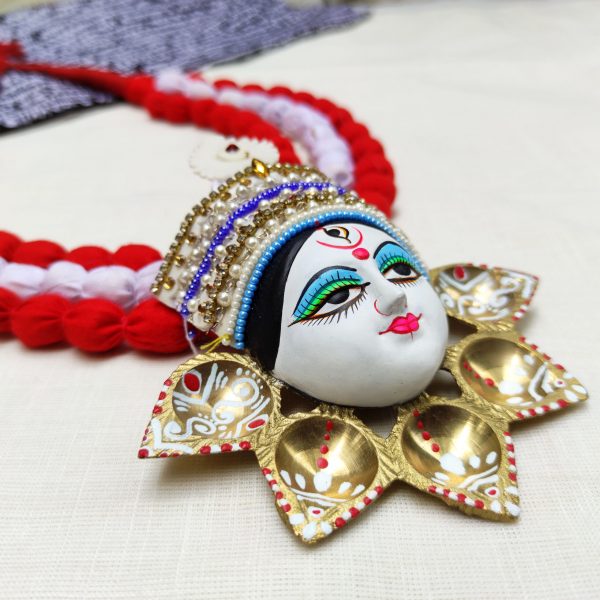 Exclusive Durga Face Handmade Necklace Set2