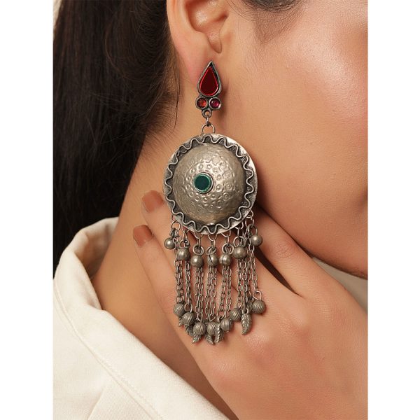 The War Inspired Antique Earrings