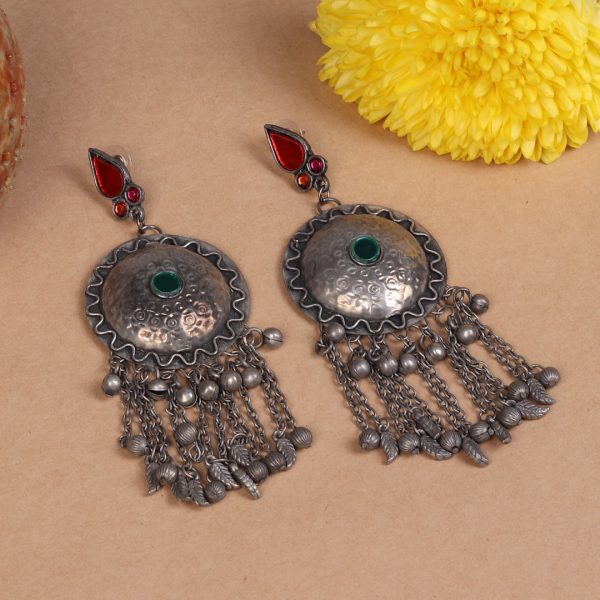 The War Inspired Antique Earrings