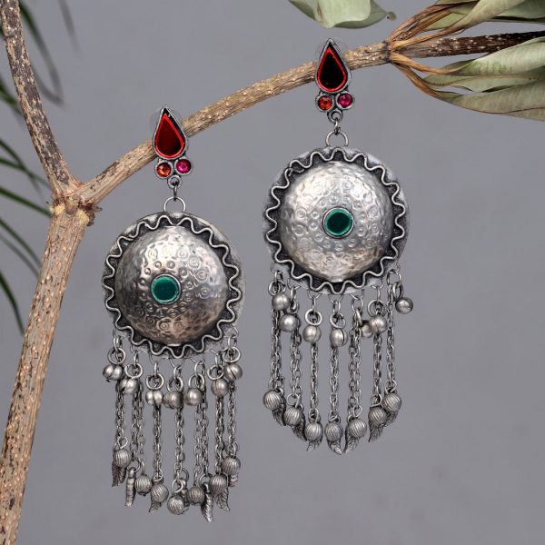 The War Inspired Antique Earrings