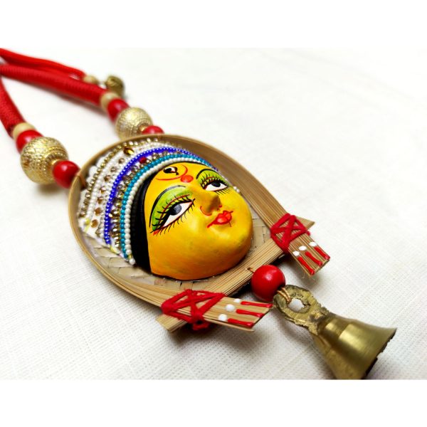 Original Durga Face On Kulo Fully Handicraft Necklace Set2