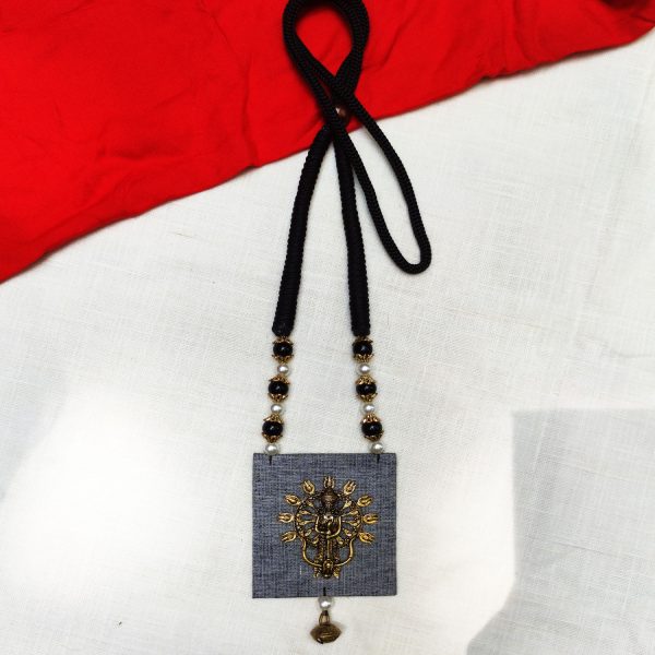 Oxidised Exclusive Durga Necklace Set1 for women1