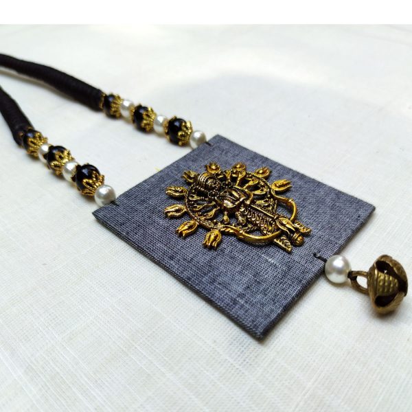 Oxidised Exclusive Durga Necklace Set1 For Women2